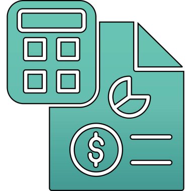 Para için. Web simgesi basit illüstrasyon