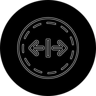 ok simgesi vektör illüstrasyonu