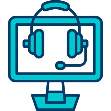 bilgisayar simgesi vektör illüstrasyonu