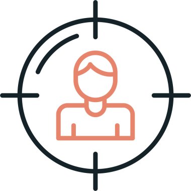 Seo modern simge, vektör, konsept illüstrasyonu