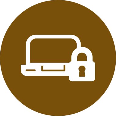 Bilgisayar klasörü. Basit illüstrasyon