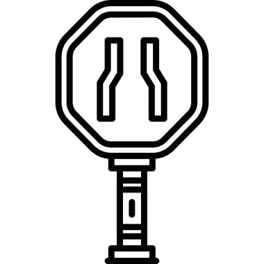 Yemek. Web simgesi basit illüstrasyon