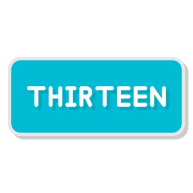 Yaş numarası çıkartması simgesi. Vektör illüstrasyonu arkaplanda izole edildi