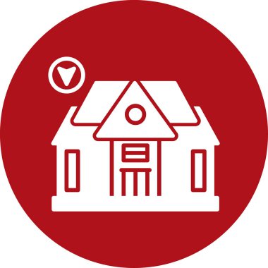 Yapı simgesinin vektör illüstrasyonu