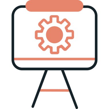 seo modern simgesinin vektör illüstrasyonu