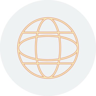 Vektör Genel Ağ simgesi