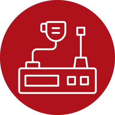 Modern b 'nin vektör illüstrasyonu eksik simgesi