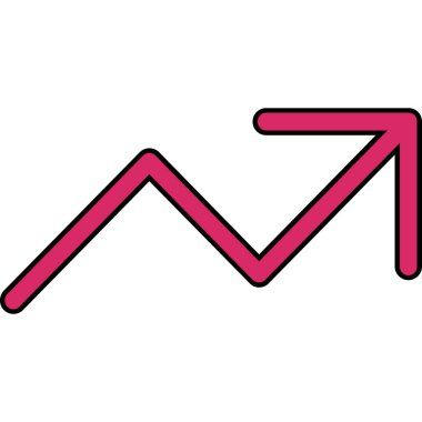 ok simgesi vektör illüstrasyonu