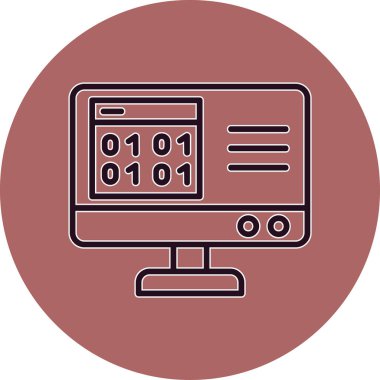 seo modern simgesinin vektör illüstrasyonu