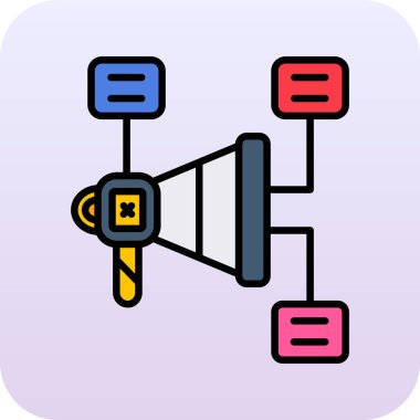 seo modern simgesinin vektör illüstrasyonu