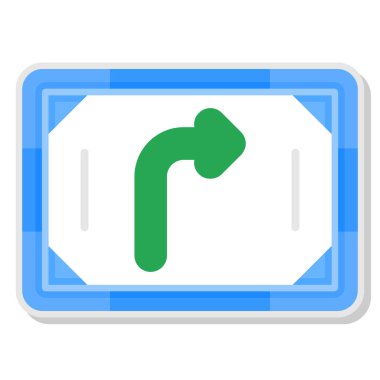 Gezinti vektör çizim Haritası