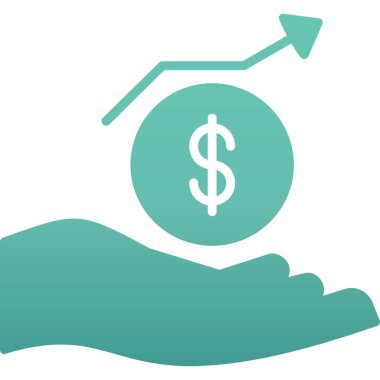 Dolar işareti. Dolar işareti. Dolar işareti vektör çizimi