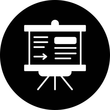 tahta simgesi, vektör illüstrasyonu