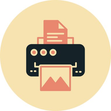 belge simgesi vektör illüstrasyonu