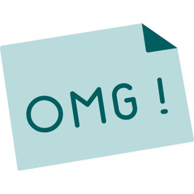 Konuşma baloncuğuyla yazılmış kelime