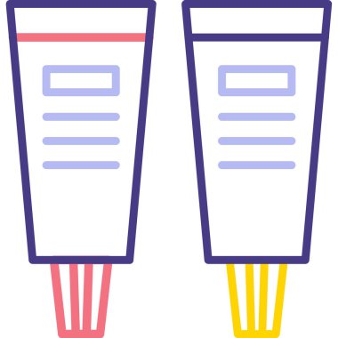 Temizliğin modern ve temiz ikonunun vektör çizimi