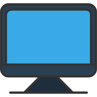 izleyici simgesi, vektör illüstrasyonu