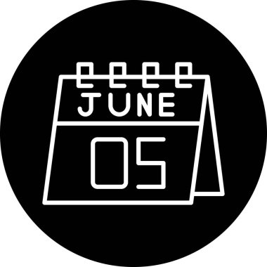 vektör Takvimi Simgesi illüstrasyonu