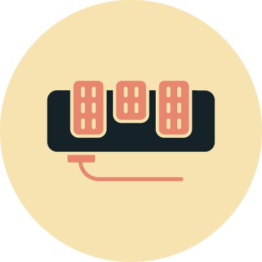 Modern b 'nin vektör illüstrasyonu eksik simgesi