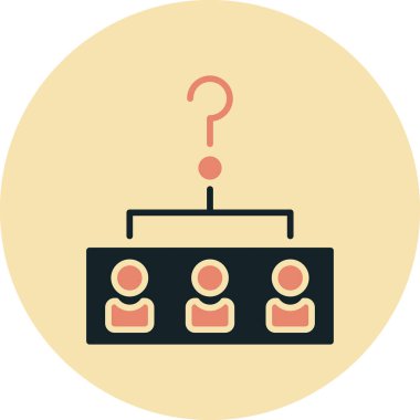 Modern b 'nin vektör illüstrasyonu insanların ikonundan yoksun