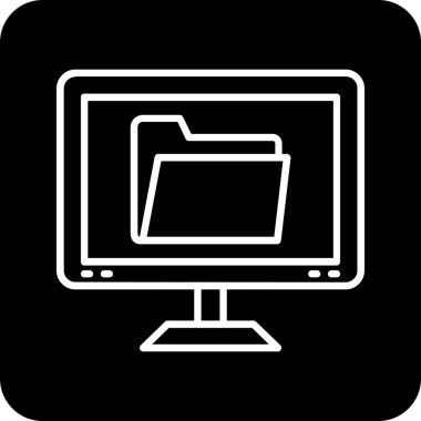 Seo simgesinin vektör illüstrasyonu