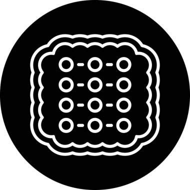 Gıda simgesinin vektör illüstrasyonu