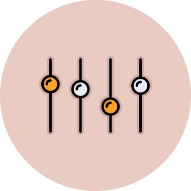 beyaz arkaplanda izole edilmiş moda biçiminde düz simge