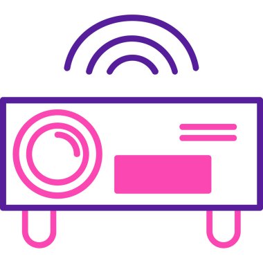 Radyonun vektör illüstrasyonu