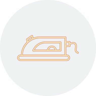 Ütü. Web simgesi basit illüstrasyon