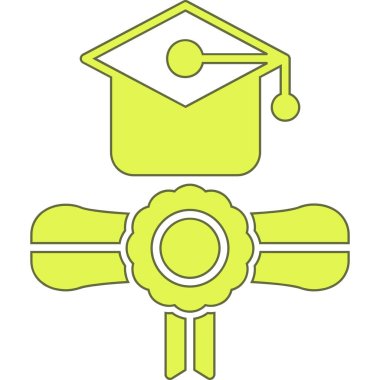 Mezuniyet başlığı simgesi, özet biçimi