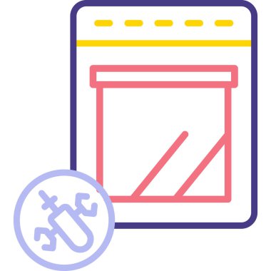 Takvimin vektör illüstrasyonu