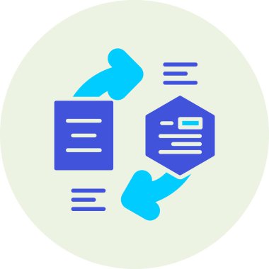 Dosya. Web simgesi basit illüstrasyon