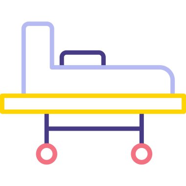 Tramvay. Web simgesi basit tasarım