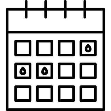 takvim simgesi, özet biçimi