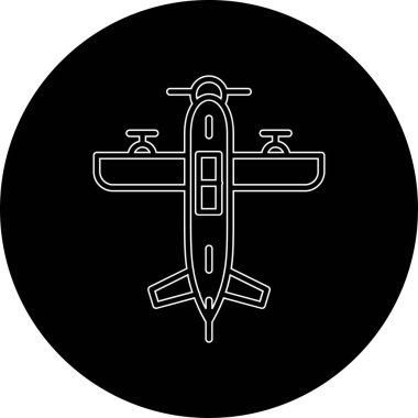 Modern b 'nin vektör illüstrasyonu simge helikopter simgesinden yoksun