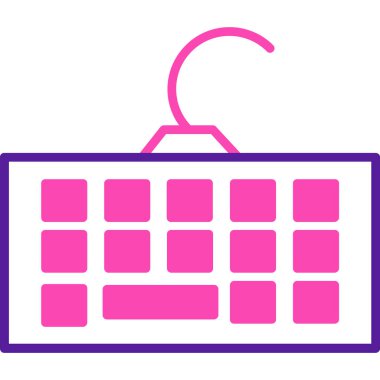 Takvim. Web simgesi basit illüstrasyon