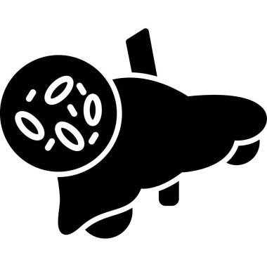 Domuz. Web simgesi basit tasarım