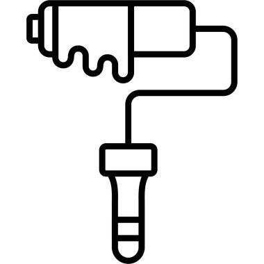 tornavida ikonu vektör çizimi