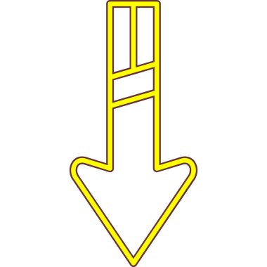 Ok simgesi. vektör illüstrasyonu