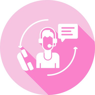 Çağrı merkezi. Basit simge