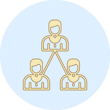 İnsan simgesinin vektör illüstrasyonu