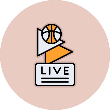 Modern simgenin vektör illüstrasyonu