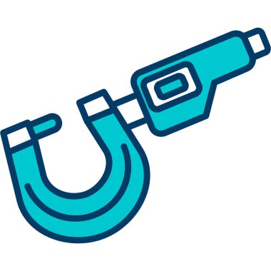 mıknatıs simgesi vektör çizimi