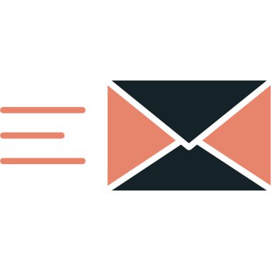 mail icon vector isolated on white background for your web and mobile app design, envelope logo concept