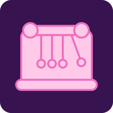 Modern bir simgenin vektör illüstrasyonu