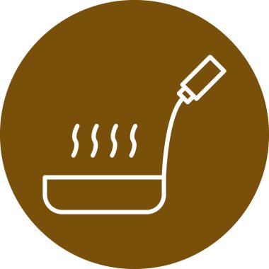 Bir sigaranın vektör illüstrasyonu