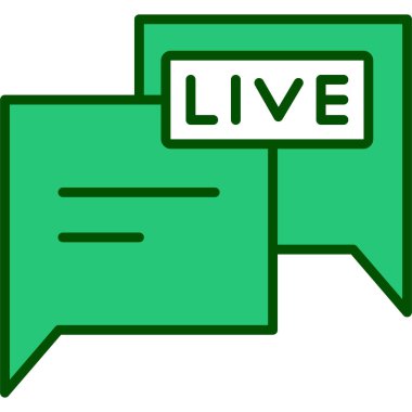 canlı sohbet simgesi