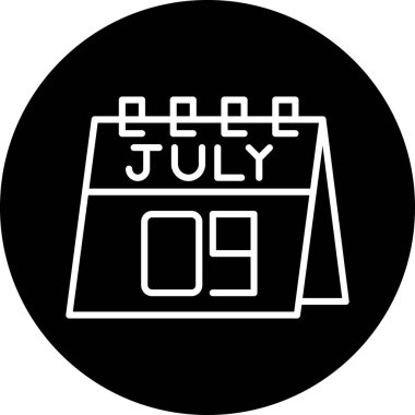 Kişisel ve ticari kullanım için vektör takvimi simgesi.