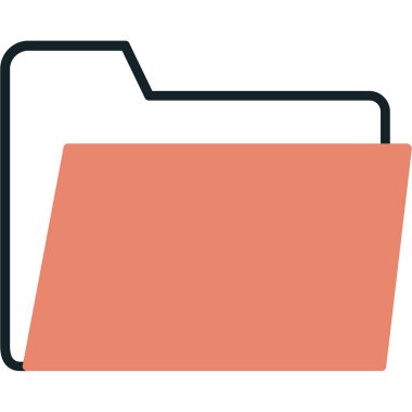 belge simgesi vektör illüstrasyonu