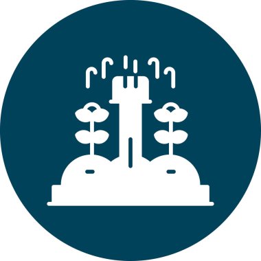 Modern çiftliğin vektör çizimi